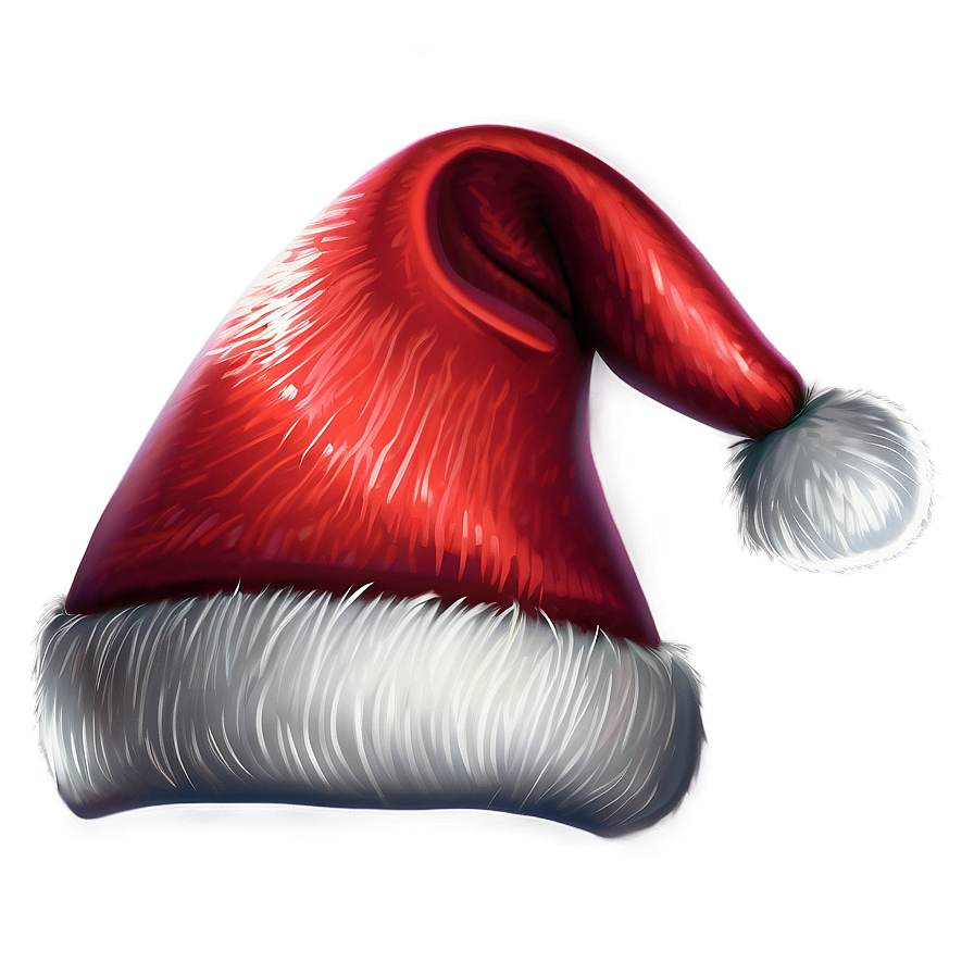 Santa Hat Cartoon Background Png 06272024 PNG image