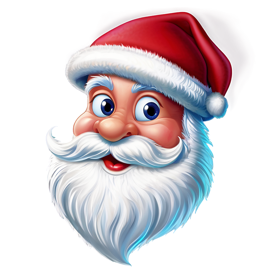 Santa Hat Cartoon C PNG image