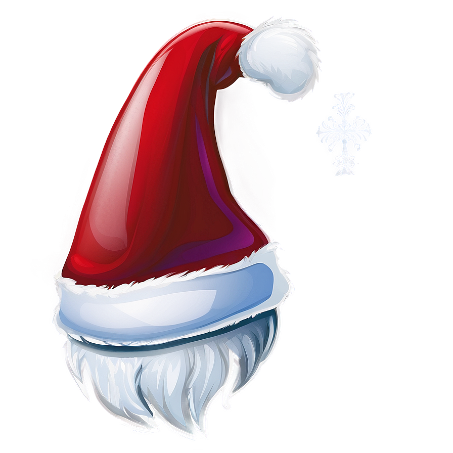 Santa Hat Cartoon Design Png Lew PNG image