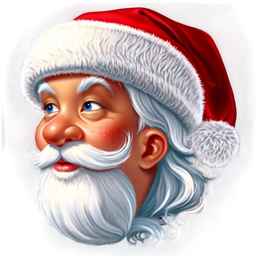 Santa Hat Cartoon Profile Png 42 PNG image