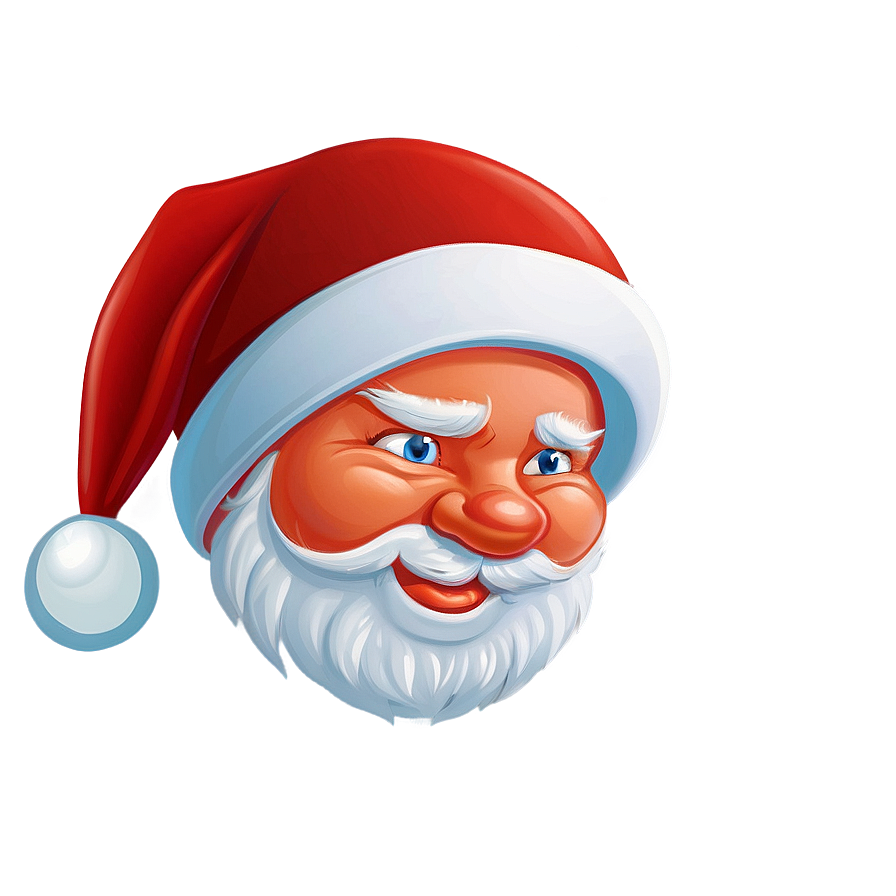 Santa Hat Cartoon Profile Png Bdq10 PNG image