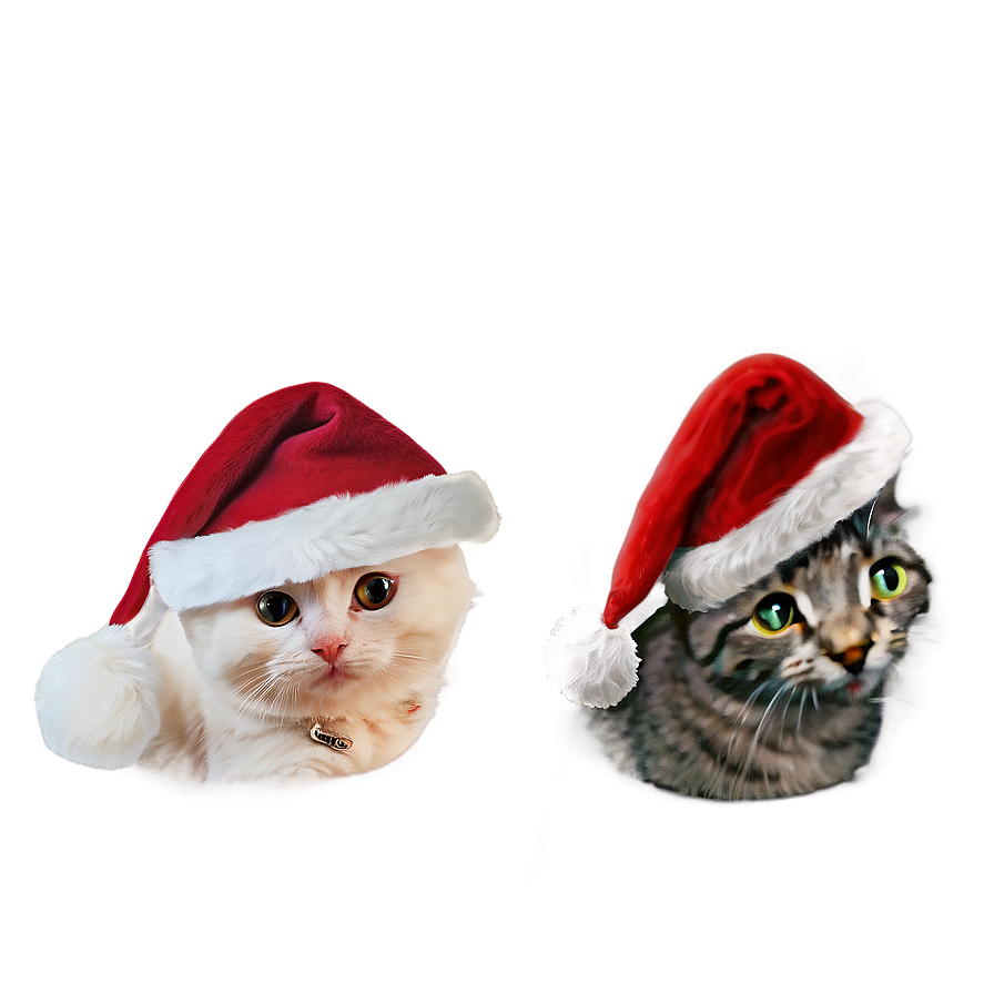 Santa Hat For Pets Png 06262024 PNG image