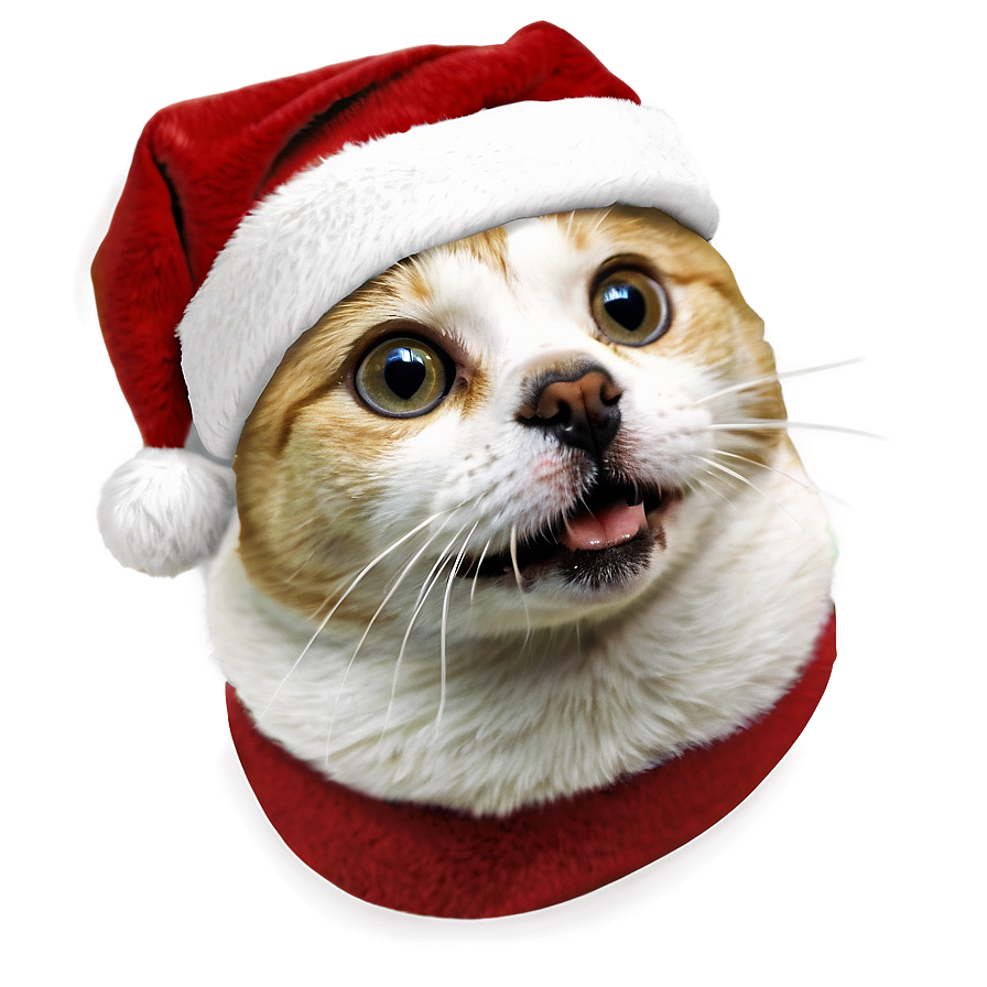 Santa Hat For Pets Png 63 PNG image