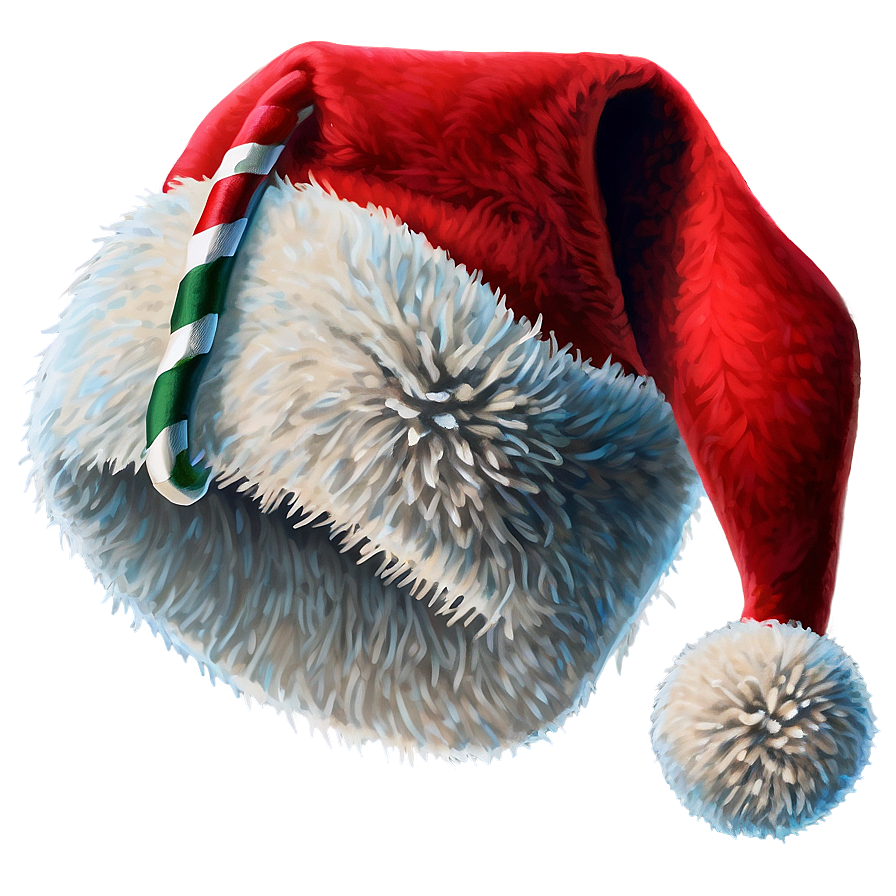 Santa Hat With Pom Pom Png 31 PNG image