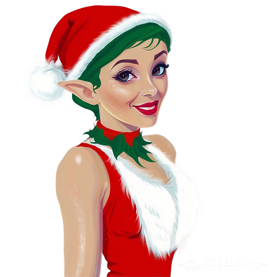 Santa's Helper Elf Png 75 PNG image