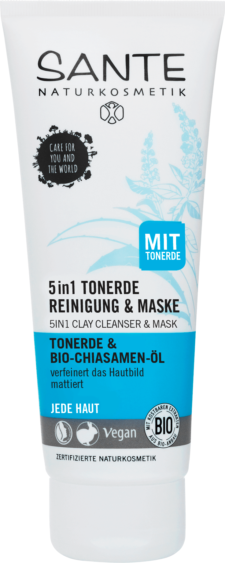 Sante Naturkosmetik5in1 Clay Cleanserand Mask PNG image