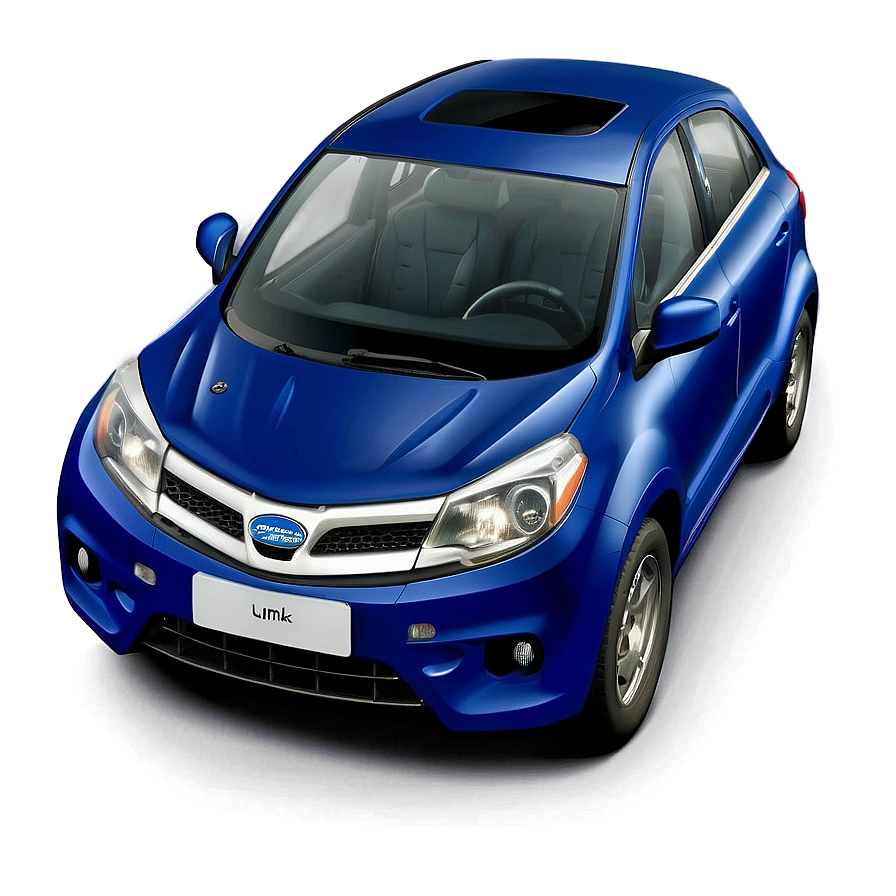 Sapphire Blue Car Depiction Png Wpv60 PNG image