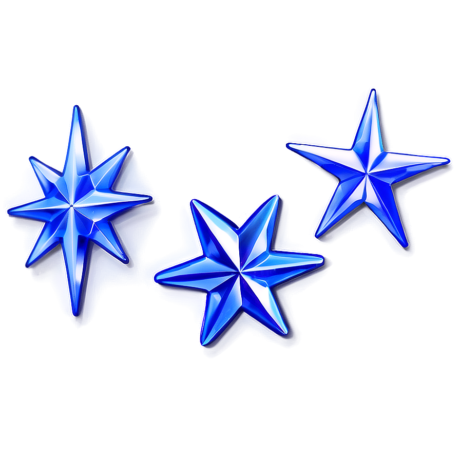 Sapphire Blue Stars Png 77 PNG image