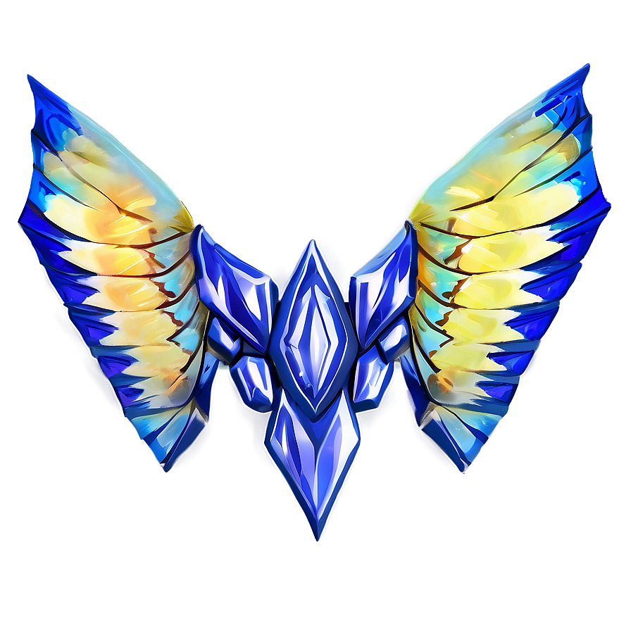 Sapphire Dragon Wings Png Ehm56 PNG image