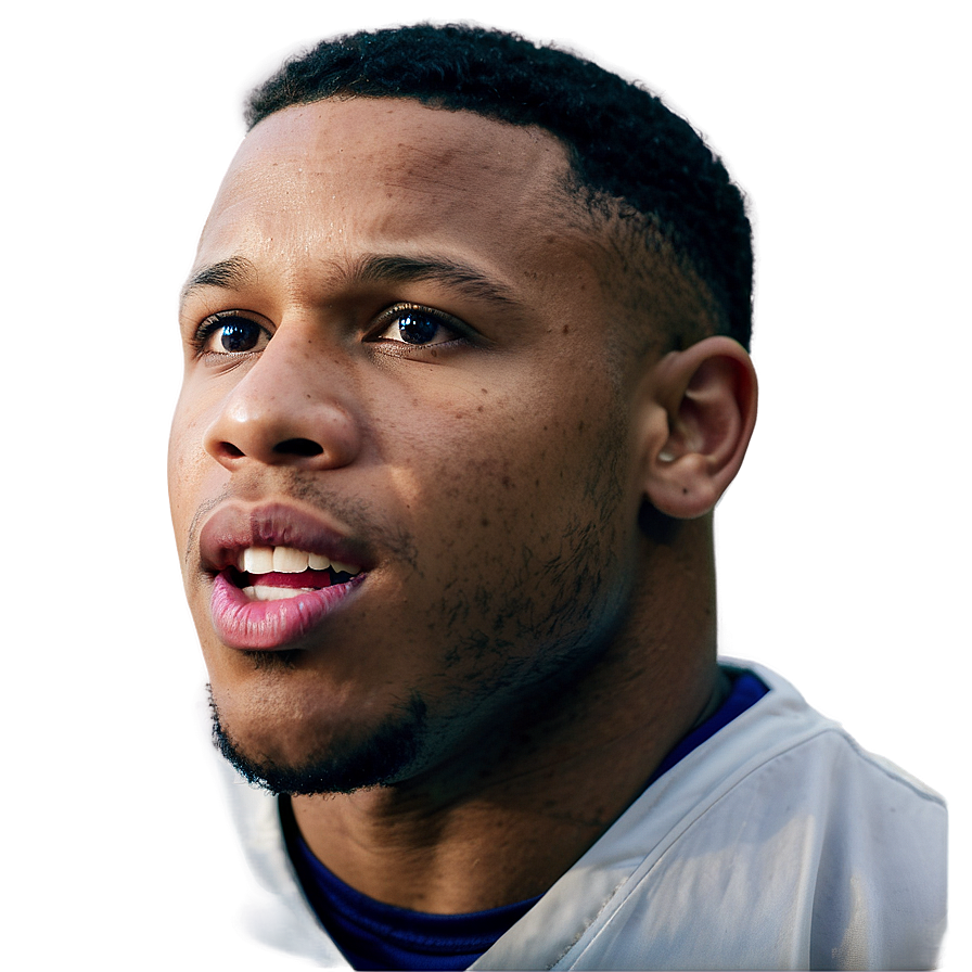 Saquon Barkley Close-up Action Png 89 PNG image