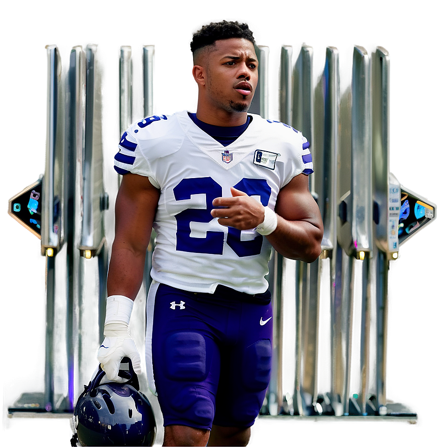 Saquon Barkley In-game Communication Png 19 PNG image