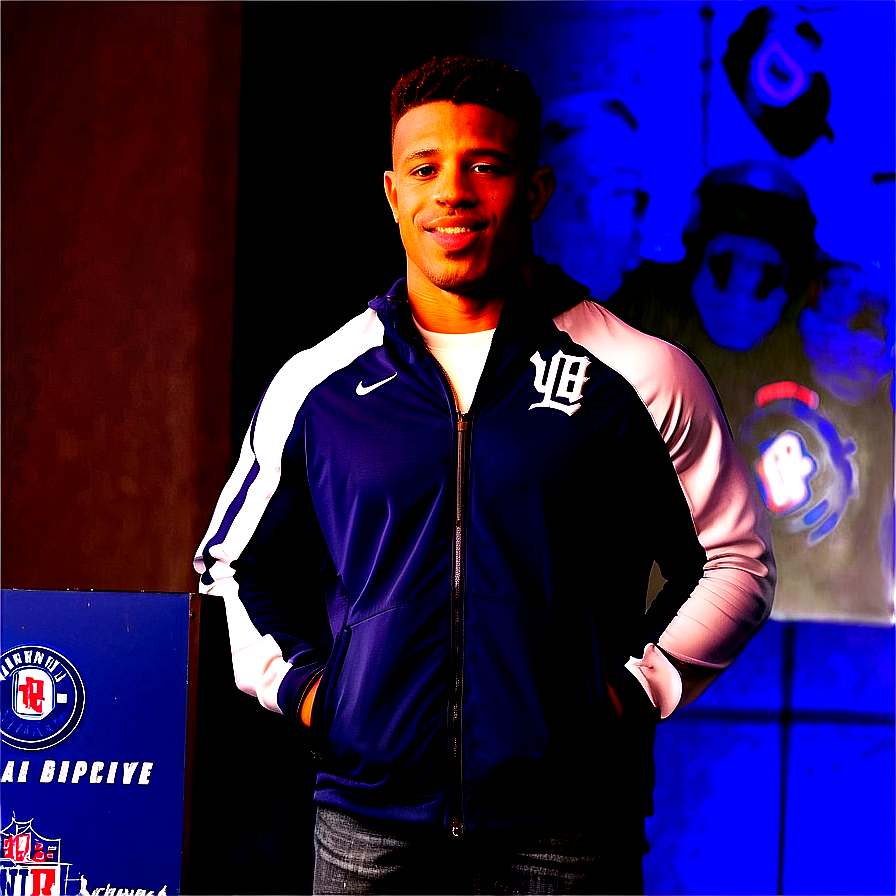 Saquon Barkley Press Conference Png Wqe PNG image