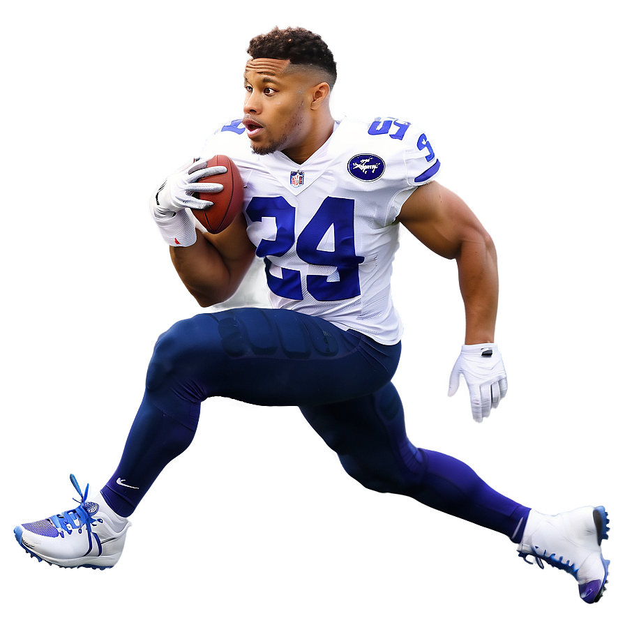 Saquon Barkley Quick Agility Png Axc PNG image