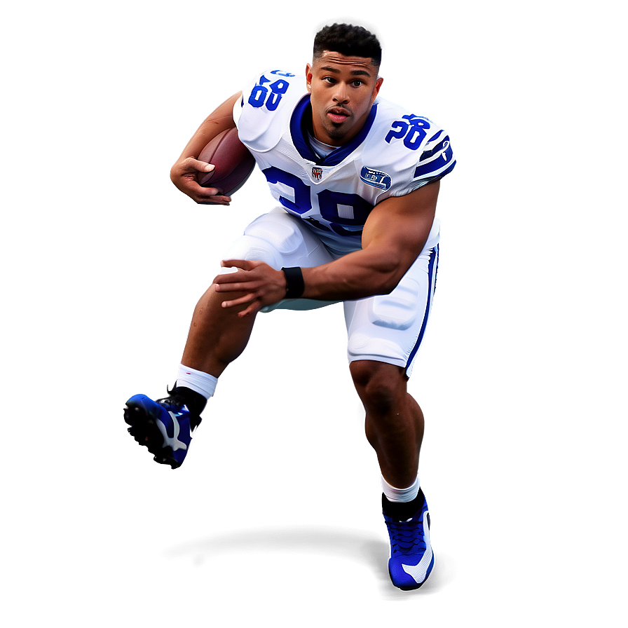 Saquon Barkley Quick Agility Png Paa PNG image