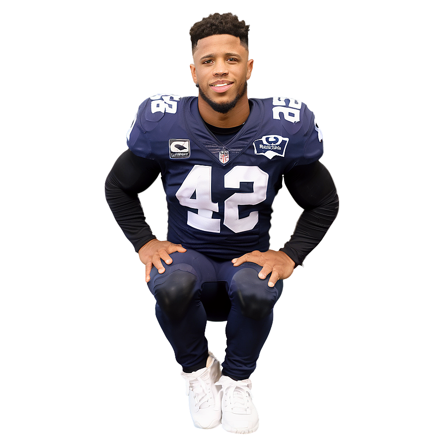 Saquon Barkley Rare Public Appearance Png 53 PNG image