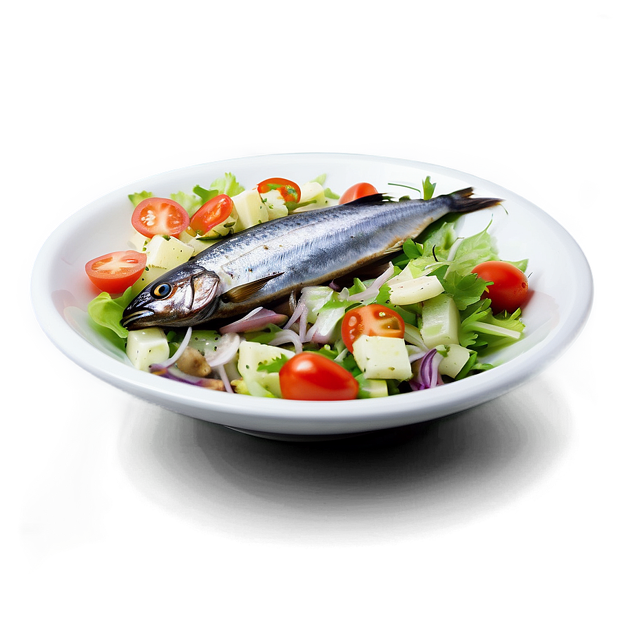 Sardine Salad Topping Png Xut PNG image