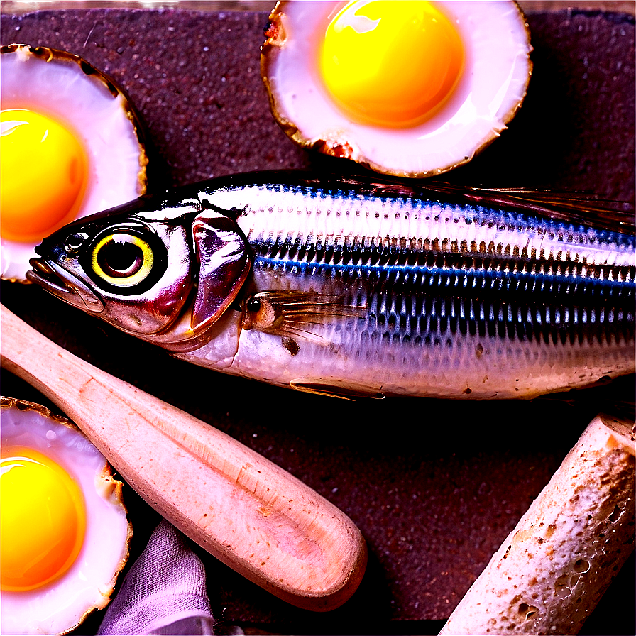 Sardines For Breakfast Png Bwm PNG image