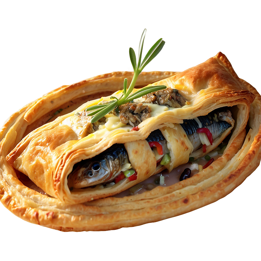 Sardines In Puff Pastry Png 3 PNG image