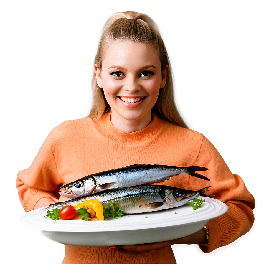 Sardines With Vegetables Png 71 PNG image