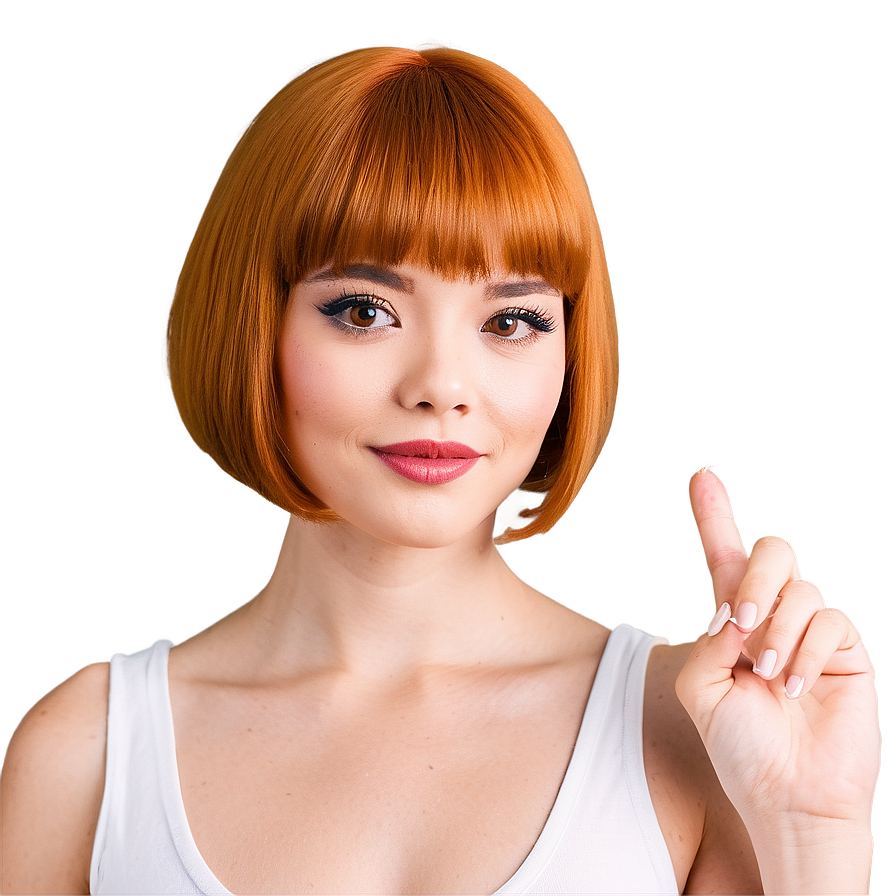 Sassy Karen Haircut Png 06212024 PNG image