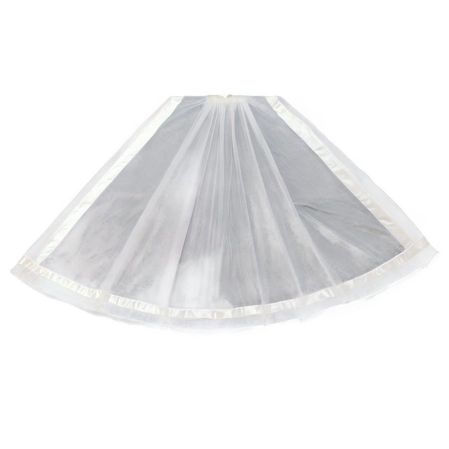 Satin Edge Veil Png 06272024 PNG image