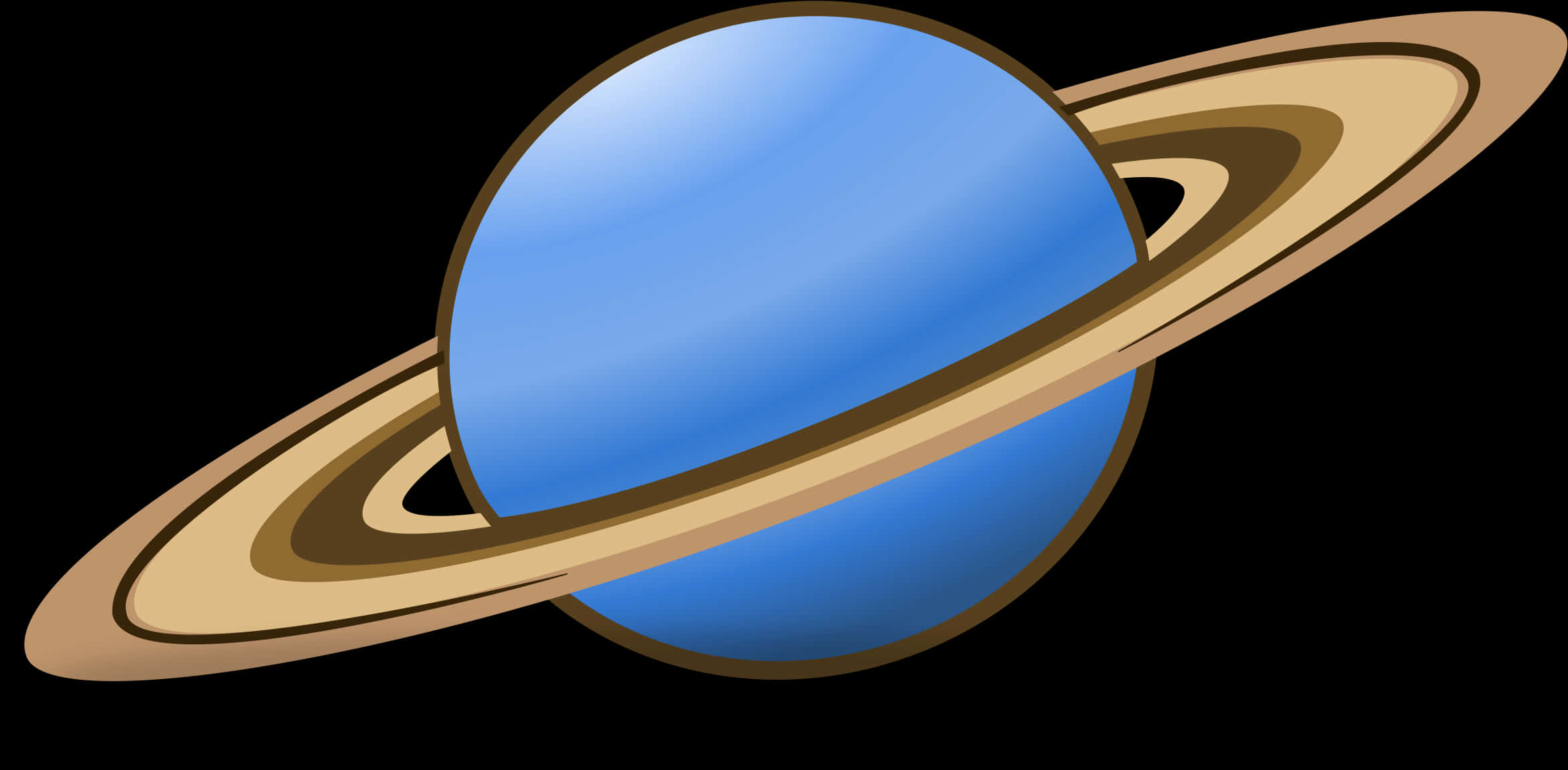 Saturn Planet Illustration PNG image