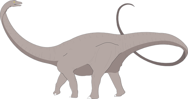 Sauropod Silhouette PNG image