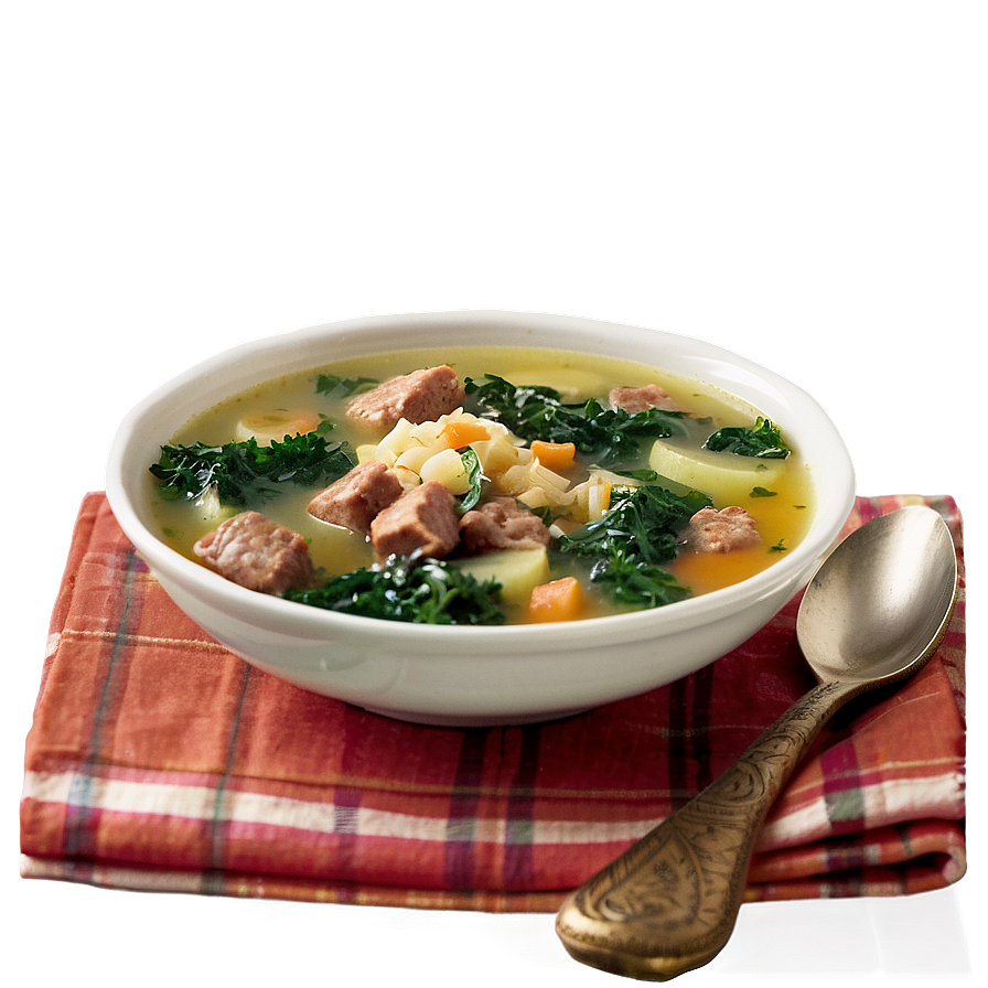 Sausage And Kale Soup Png 39 PNG image