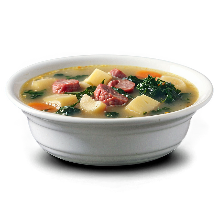 Sausage And Kale Soup Png Ldr PNG image