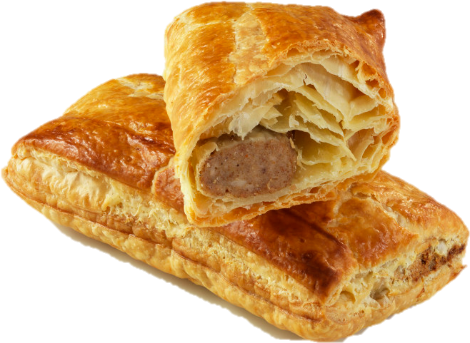 Sausage Roll Pastry Delicious Bakery Item PNG image