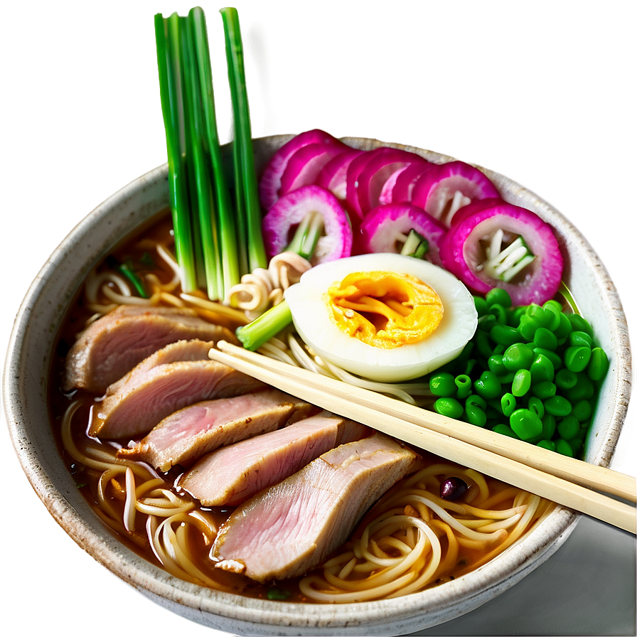 Savory Pork Ramen Png Wcn55 PNG image