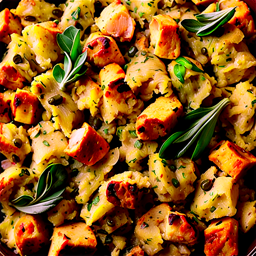 Savory Sage Stuffing Png Gxw PNG image