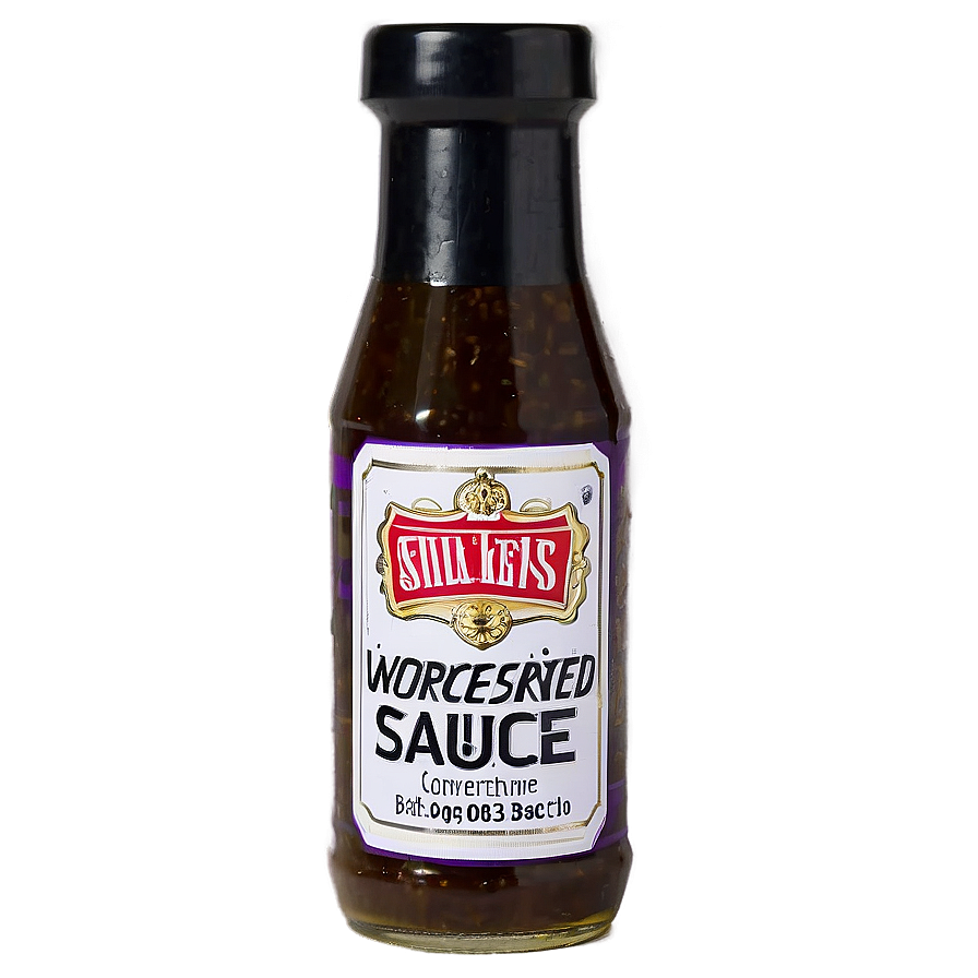 Savory Worcestershire Sauce Png 06122024 PNG image