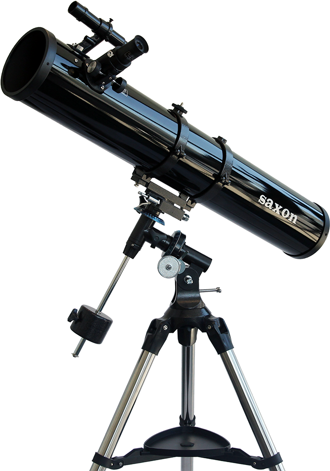 Saxon Telescopeon Tripod PNG image