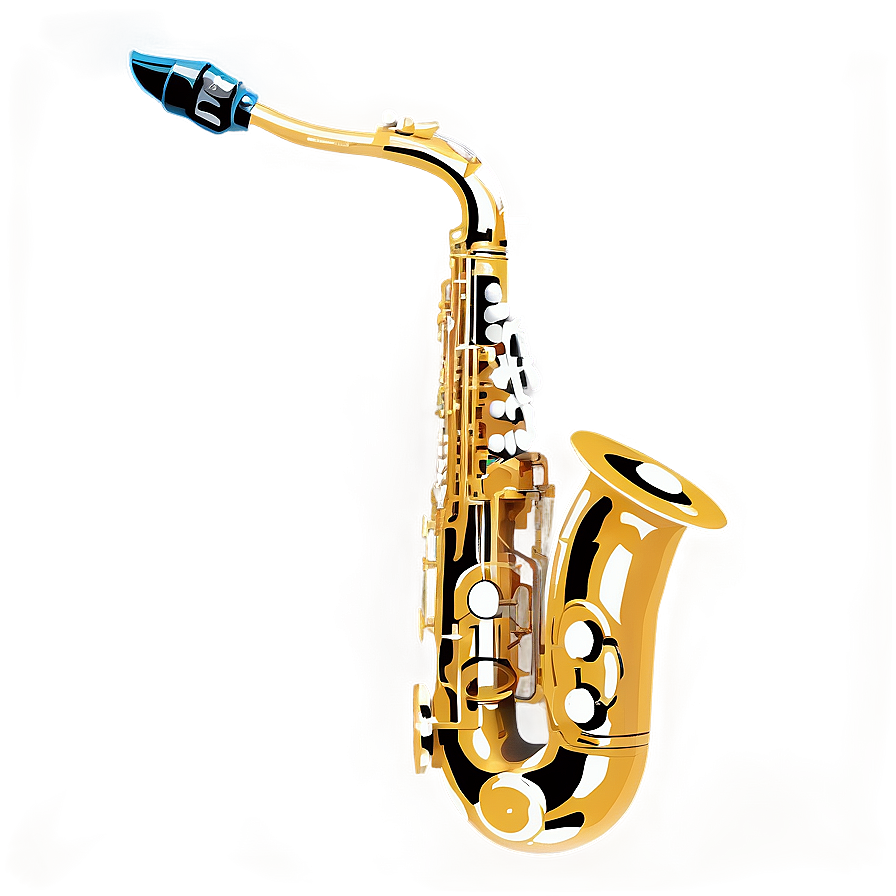 Saxophone In Jazz Club Png Jtj PNG image