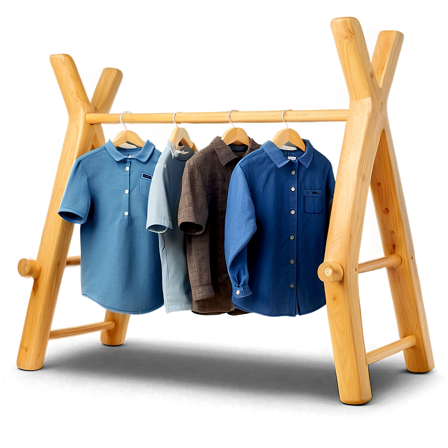 Scandinavian Clothes Rack Png Gcy PNG image