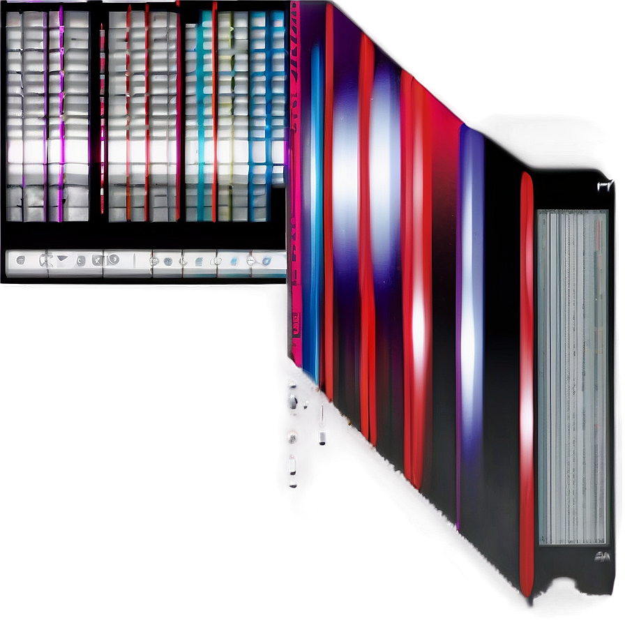 Scanlines Broadcasting Effect Png 06202024 PNG image