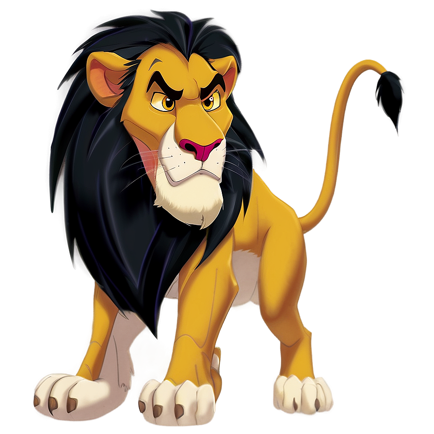 Scar Lion King Villain Png Pkc PNG image