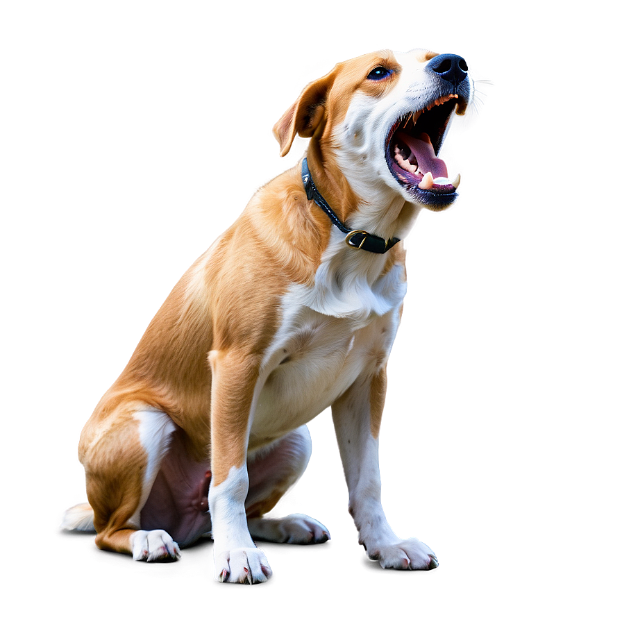 Scared Dog Barking Png 51 PNG image