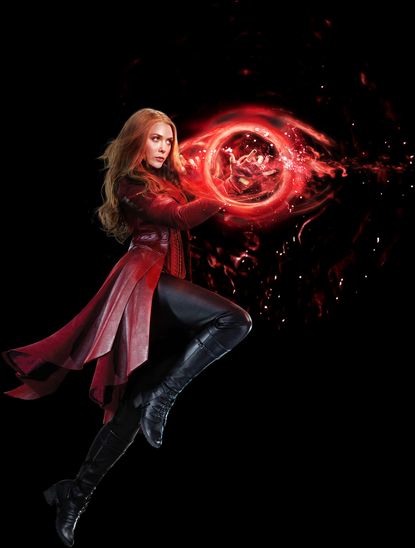 Scarlet Witch Magic Display PNG image