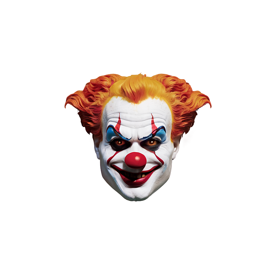 Scary Clown Face Png Tsd42 PNG image