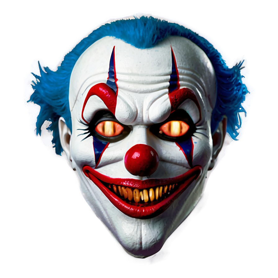 Scary Clown Mask Png 06212024 PNG image