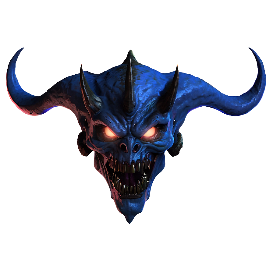 Scary Demon Artwork Png 05062024 PNG image