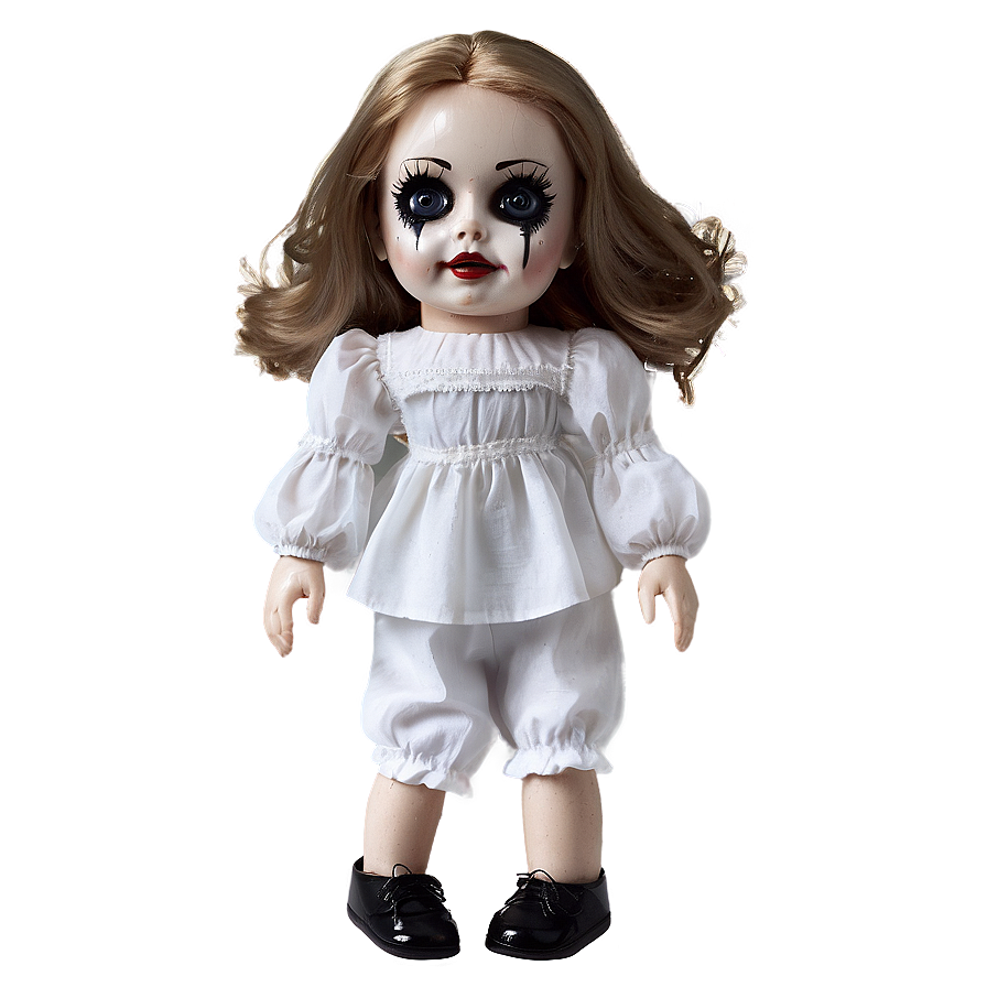 Scary Doll In Forest Png 06252024 PNG image