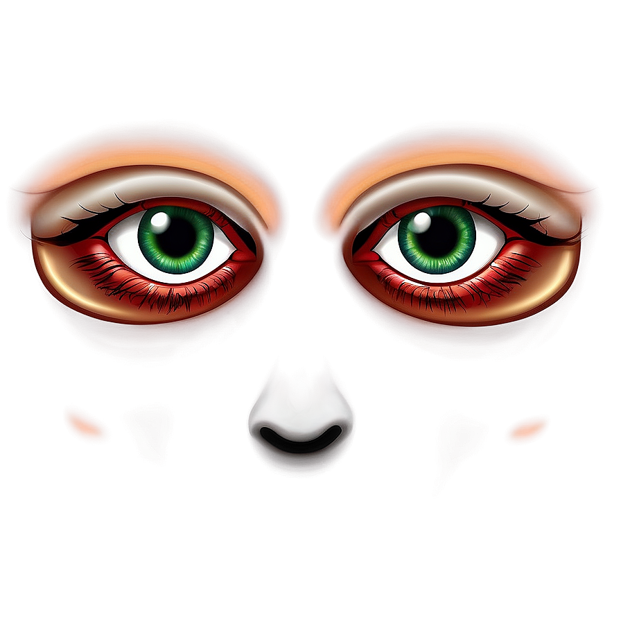 Scary Eyes In Darkness Png 05252024 PNG image