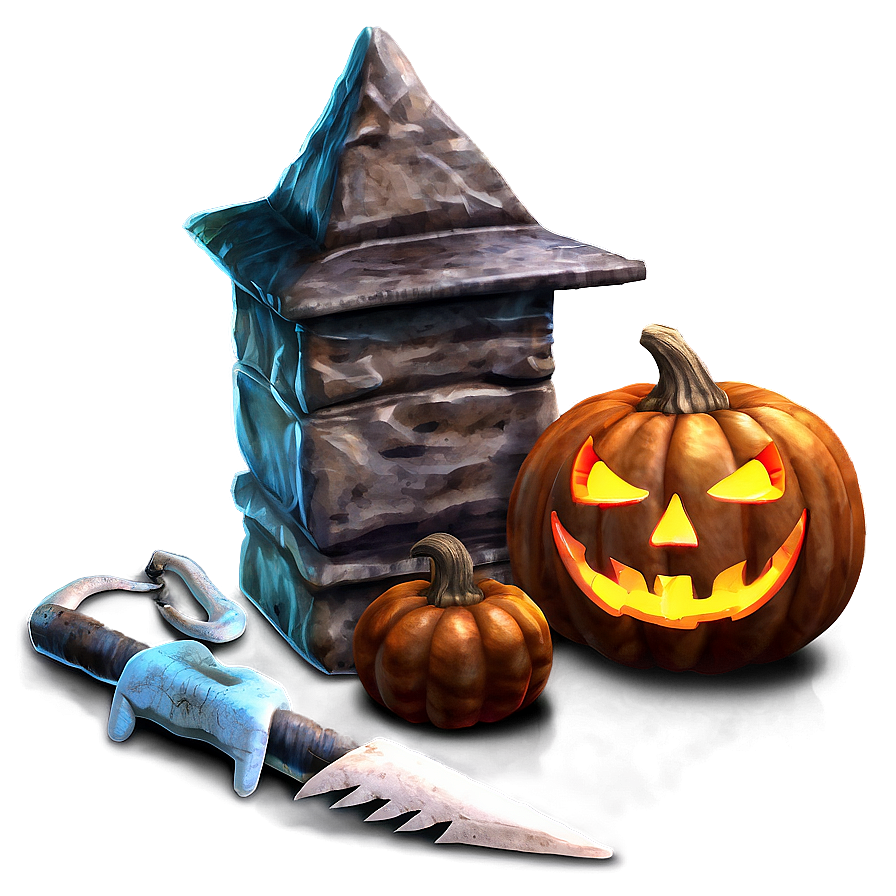 Scary Halloween Props Png 14 PNG image