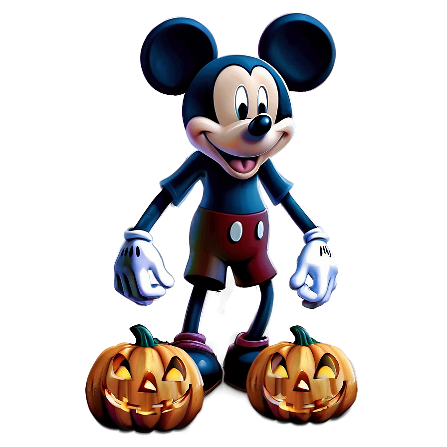 Scary Mickey Mouse Halloween Png 06212024 PNG image