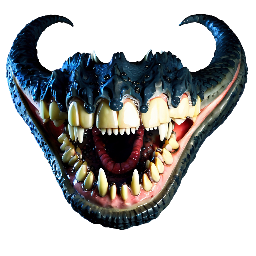 Scary Sea Monster Teeth Png Obr93 PNG image