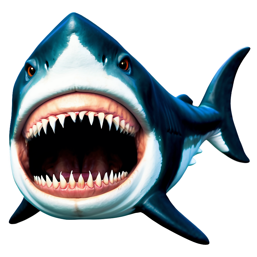 Scary Shark Jaw Clipart Png Ilm PNG image