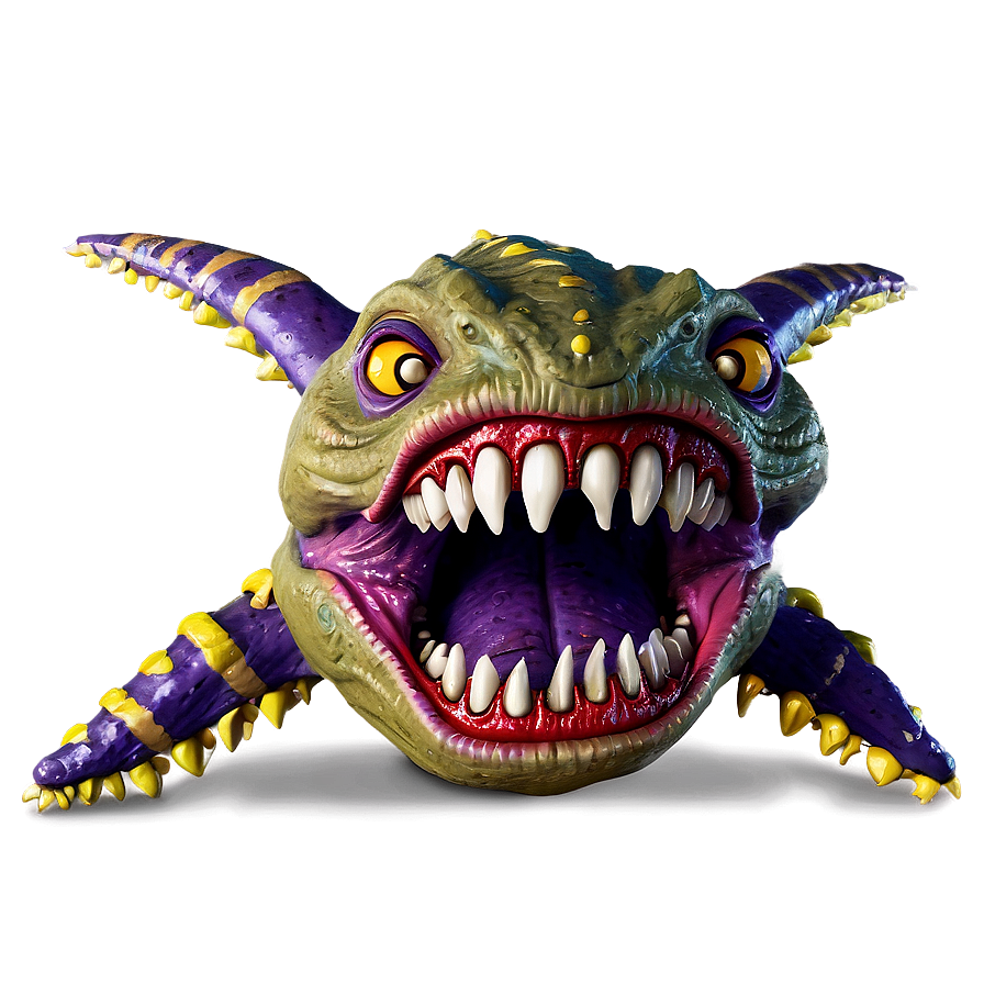 Scary Teeth Monster Png Isb PNG image